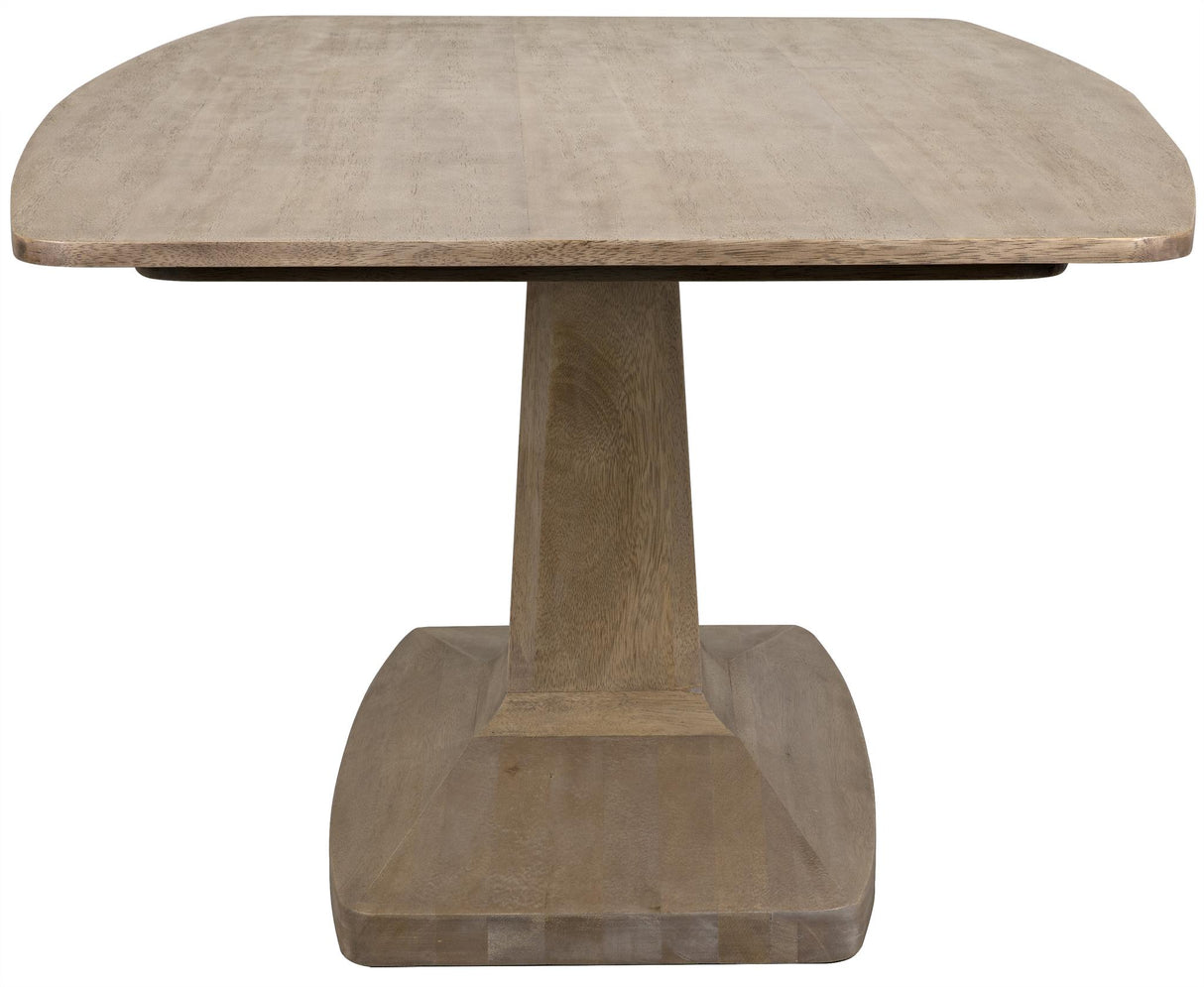 NOIR Travis Table Washed Walnut