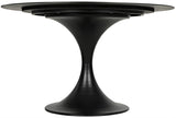 NOIR Herno Table 48" Black Steel