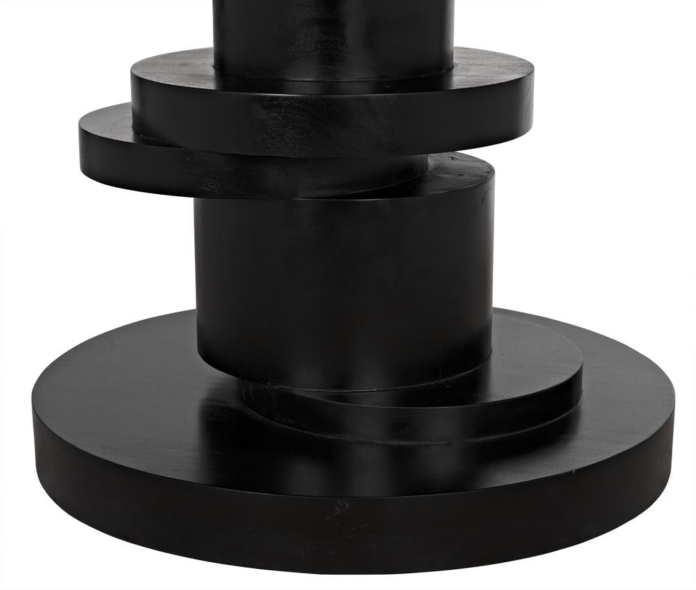 NOIR Hugo Dining Table Hand Rubbed Black