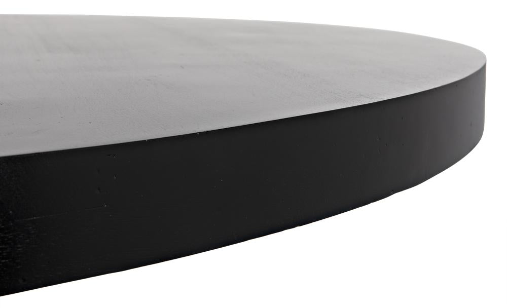 NOIR Hugo Dining Table Hand Rubbed Black