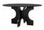 NOIR Element Dining Table Black Metal