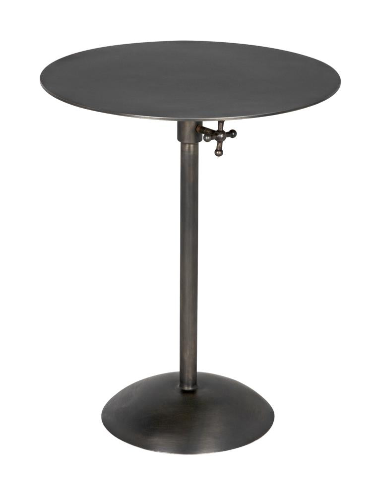 NOIR Felix Side Table Gun Metal Finish