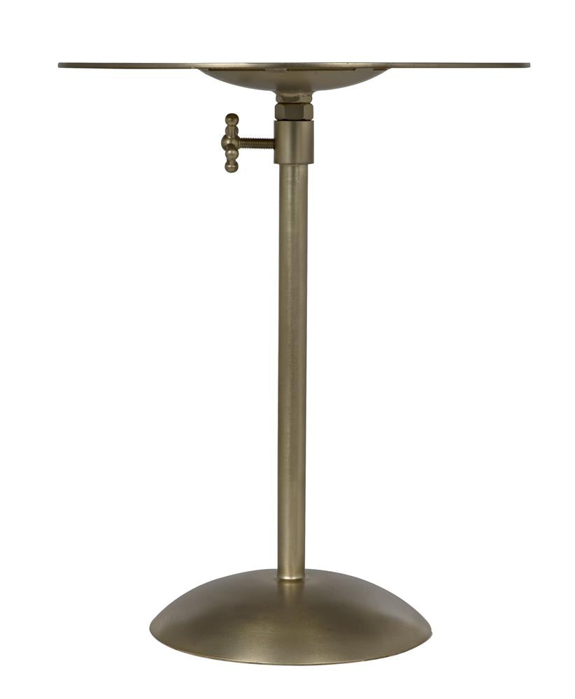 NOIR Felix Side Table Metal with Brass Finish