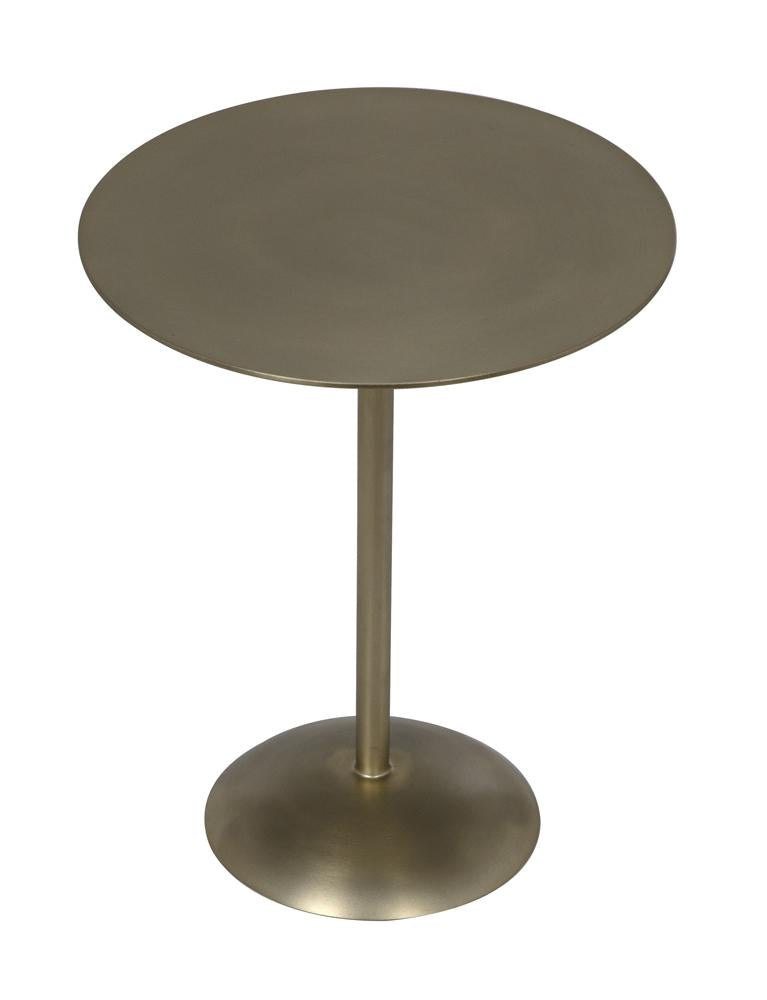 NOIR Felix Side Table Metal with Brass Finish