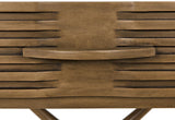 NOIR Zanta Side Table Saddle Brown