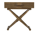 NOIR Zanta Side Table Saddle Brown