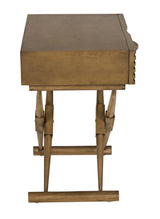 NOIR Zanta Side Table Saddle Brown