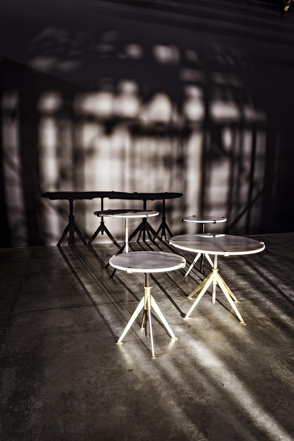 NOIR Edith Adjustable Side Table Small