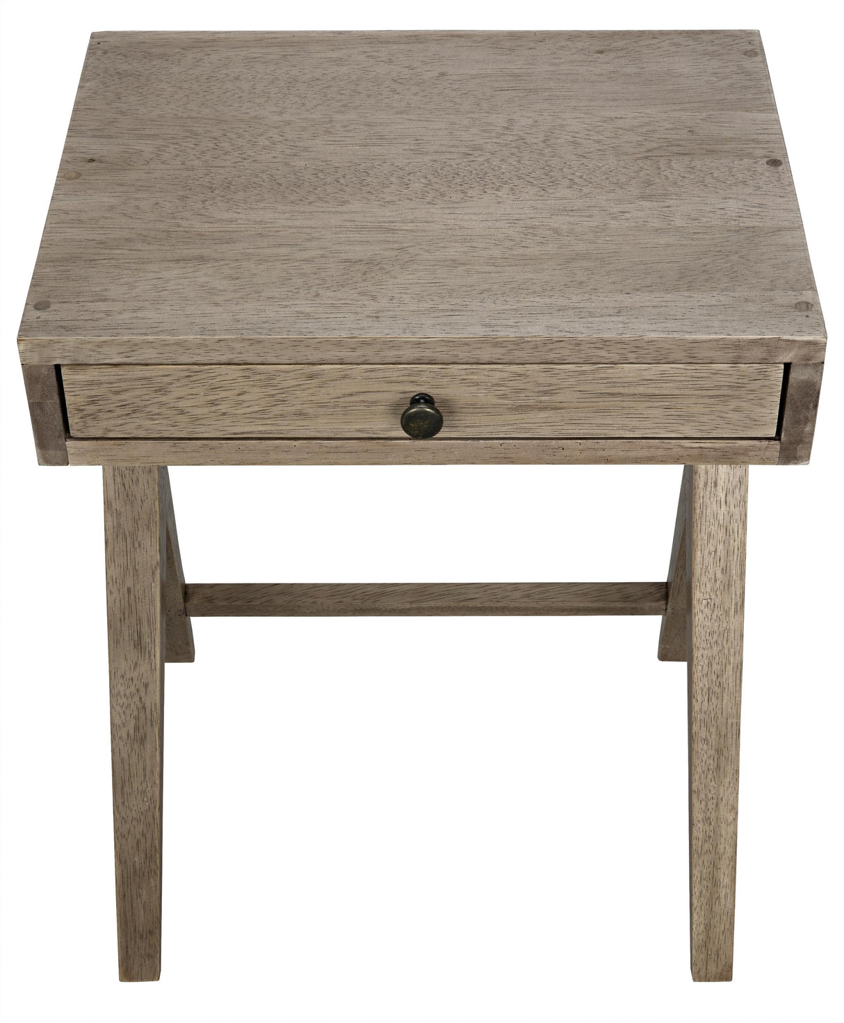 NOIR Peter Side Table Washed Walnut