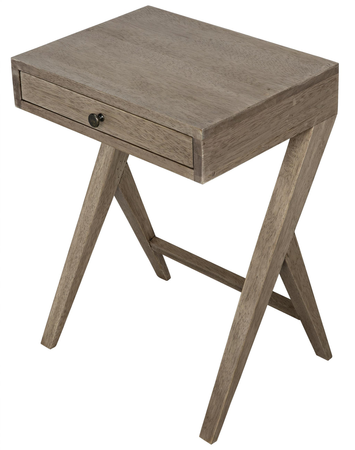 NOIR Peter Side Table Washed Walnut