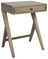 NOIR Peter Side Table Washed Walnut