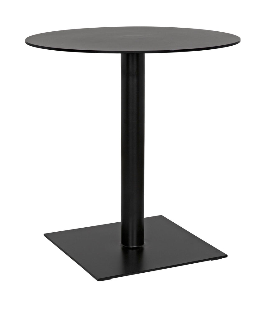 NOIR Mies Side Table Black Steel