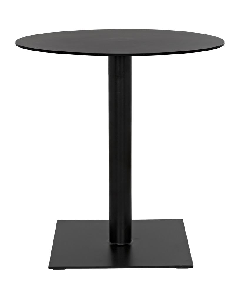 NOIR Mies Side Table Black Iron