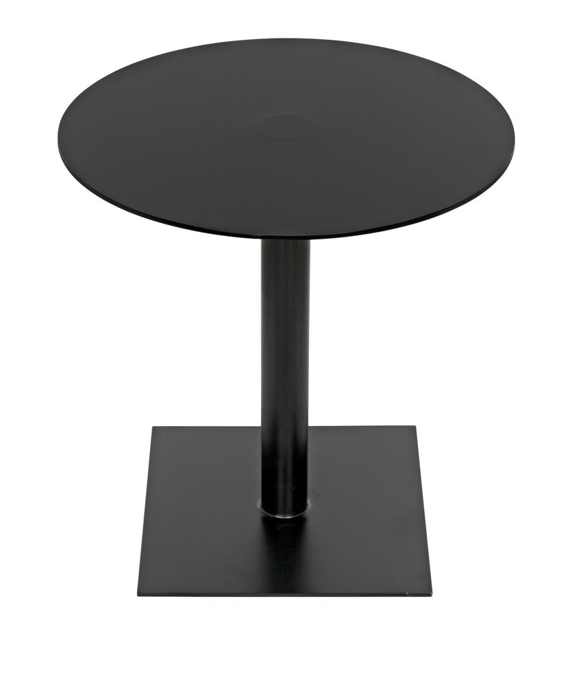 NOIR Mies Side Table Black Iron