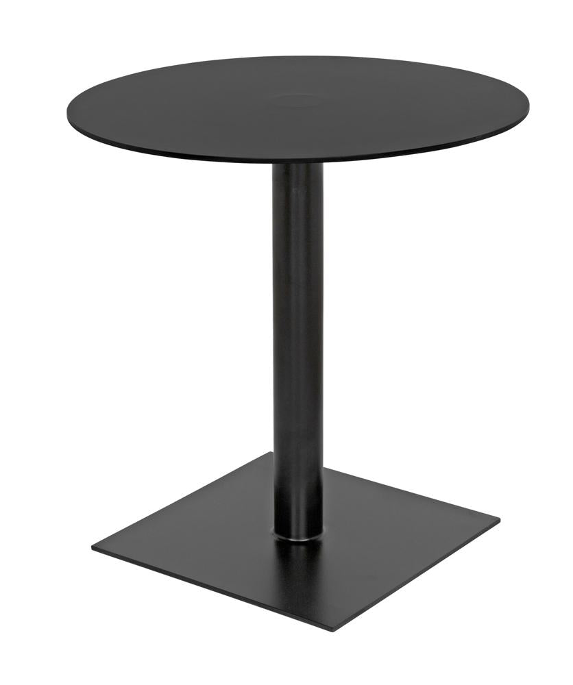 NOIR Mies Side Table Black Iron