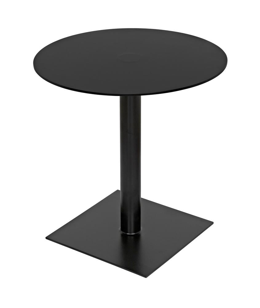 NOIR Mies Side Table Black Iron