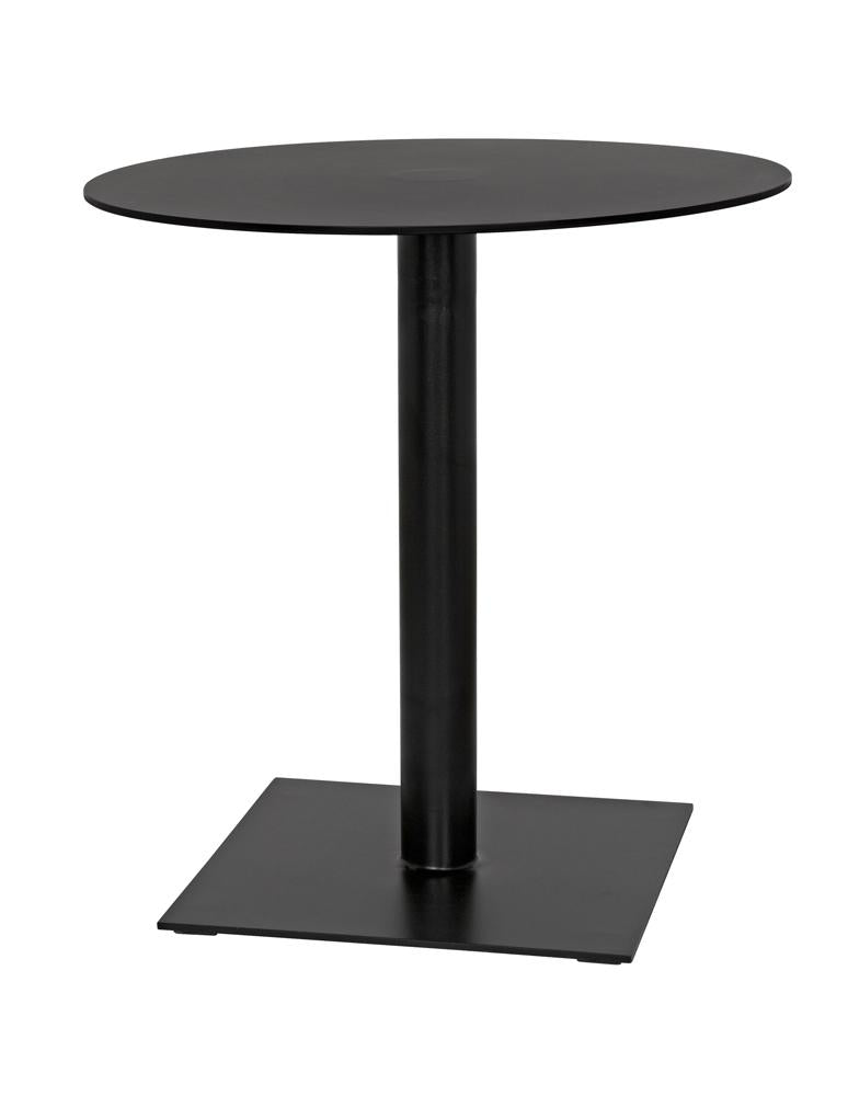 NOIR Mies Side Table Black Iron