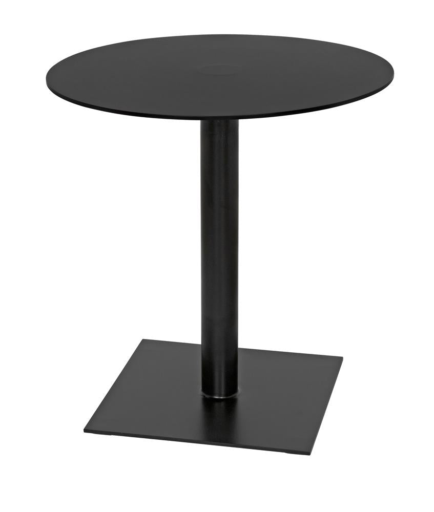 NOIR Mies Side Table Black Iron