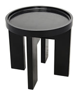 NOIR Gavin Side Table Hand Rubbed Black