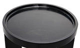 NOIR Gavin Side Table Hand Rubbed Black