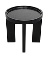 NOIR Gavin Side Table Hand Rubbed Black