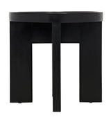NOIR Gavin Side Table Hand Rubbed Black