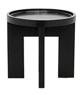 NOIR Gavin Side Table Hand Rubbed Black