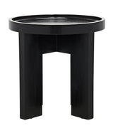 NOIR Gavin Side Table Hand Rubbed Black