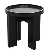 NOIR Gavin Side Table Hand Rubbed Black