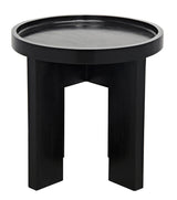 NOIR Gavin Side Table Hand Rubbed Black