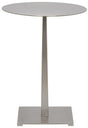 NOIR Stiletto Side Table Metal with Antique Silver