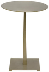 NOIR Stiletto Side Table Metal with Brass Finish