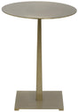 NOIR Stiletto Side Table Metal with Brass Finish