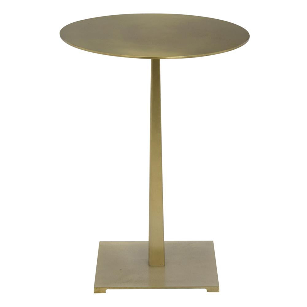 NOIR Stiletto Side Table Metal with Brass Finish