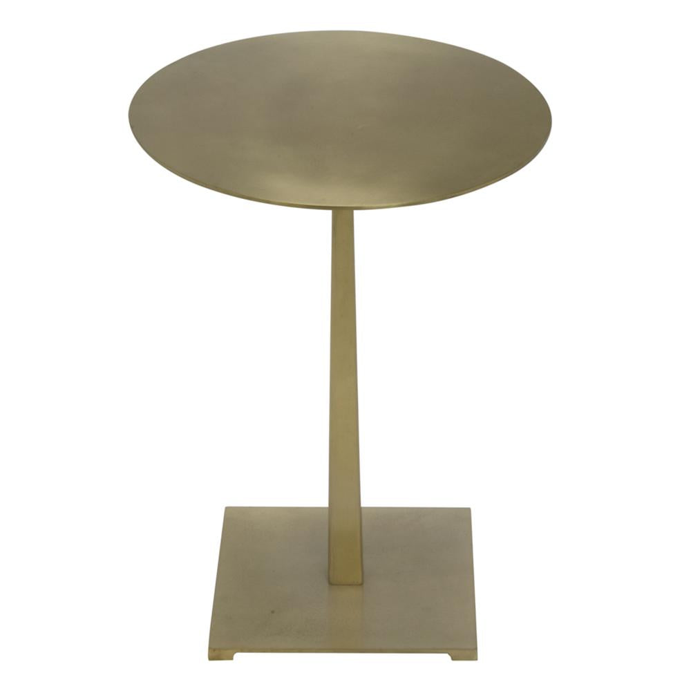 NOIR Stiletto Side Table Metal with Brass Finish