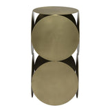 NOIR Lola Side Table Metal with Brass Finish