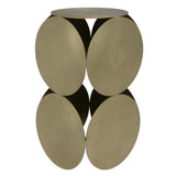 NOIR Lola Side Table Metal with Brass Finish