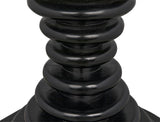 NOIR Scheiben Side Table Hand Rubbed Black
