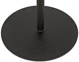 NOIR Ford Small Side Table Gold Teak with Iron Base