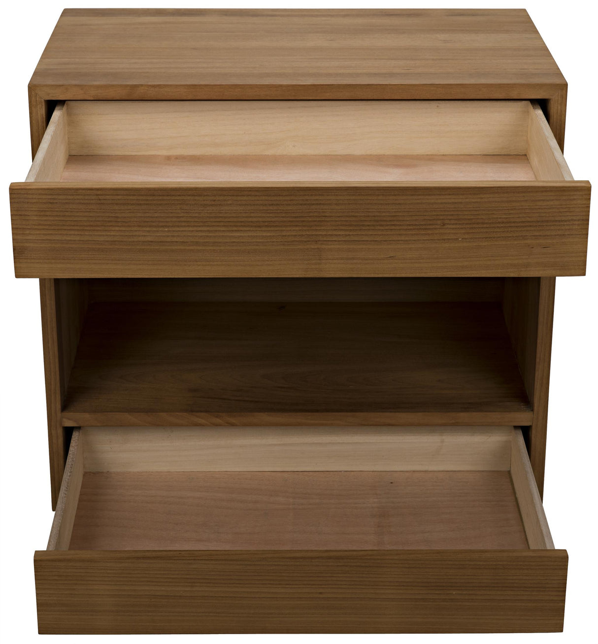 NOIR SL05 Side Table Gold Teak