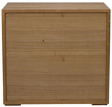 NOIR SL05 Side Table Gold Teak