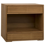 NOIR SL05 Side Table Gold Teak