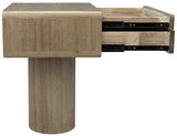 NOIR Langford Side Table Washed Walnut
