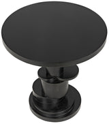 NOIR Hugo Side Table Hand Rubbed Black