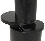 NOIR Hugo Side Table Hand Rubbed Black