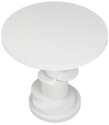 NOIR Hugo Side Table Solid White