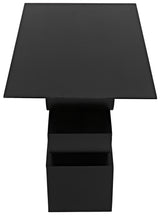 NOIR Shape Side Table Black Steel