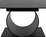 NOIR Shape Side Table Black Steel