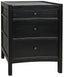 NOIR Hampton Night Stand 24" Hand Rubbed Black