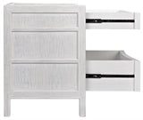 NOIR Hampton Night Stand 24" White Wash